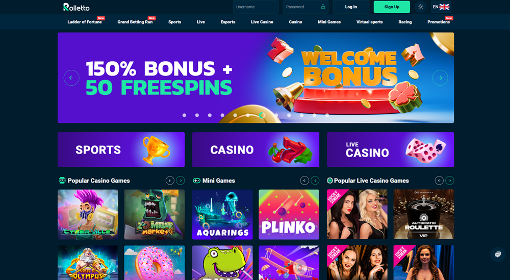 rolletto onn gamstop casino